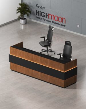 Keep Reception Desk (Black)