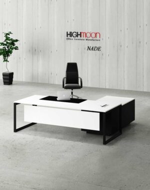 Nade Executive Desk (Black)