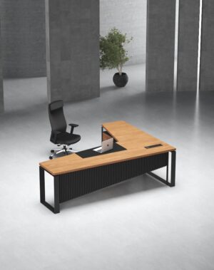 Zip Executive Desk (Black Leg)