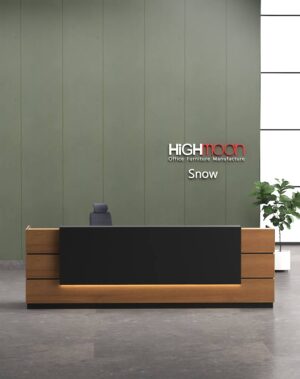 Snow Reception Desk (Black)