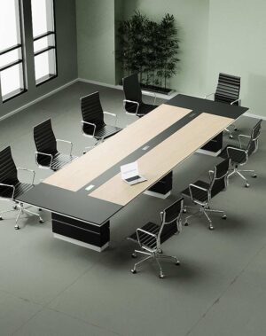 Flat Boardroom Table - Highmoon Office Furniture Manufacturer and Supplier