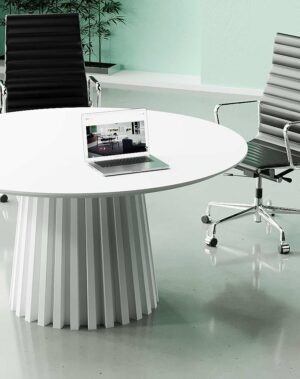 Flat Round Meeting Table - Highmoon Furniture Manufacturer and Supplier