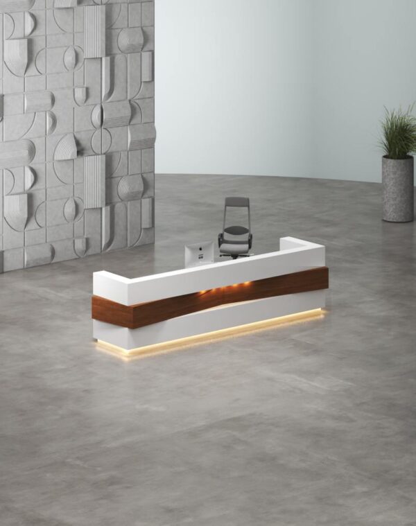 Dene Reception Desk - Front Office Desk Dubai