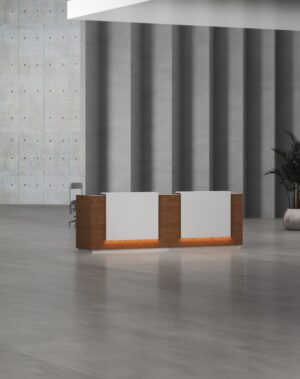 Bumblebee Reception Desk | 2 Person Reception Desk