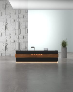 Dene Reception Desk - Front Office Desk Dubai